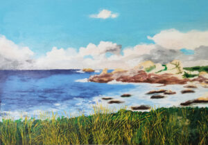 Lumière de Bretagne_Gabriel Riesnert_Pastel Huile_24x34cm_2025