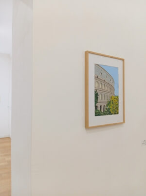 Lieu Commun Colosseo Gabriel Riesnert_21x30_Pastel Huile_2025_8