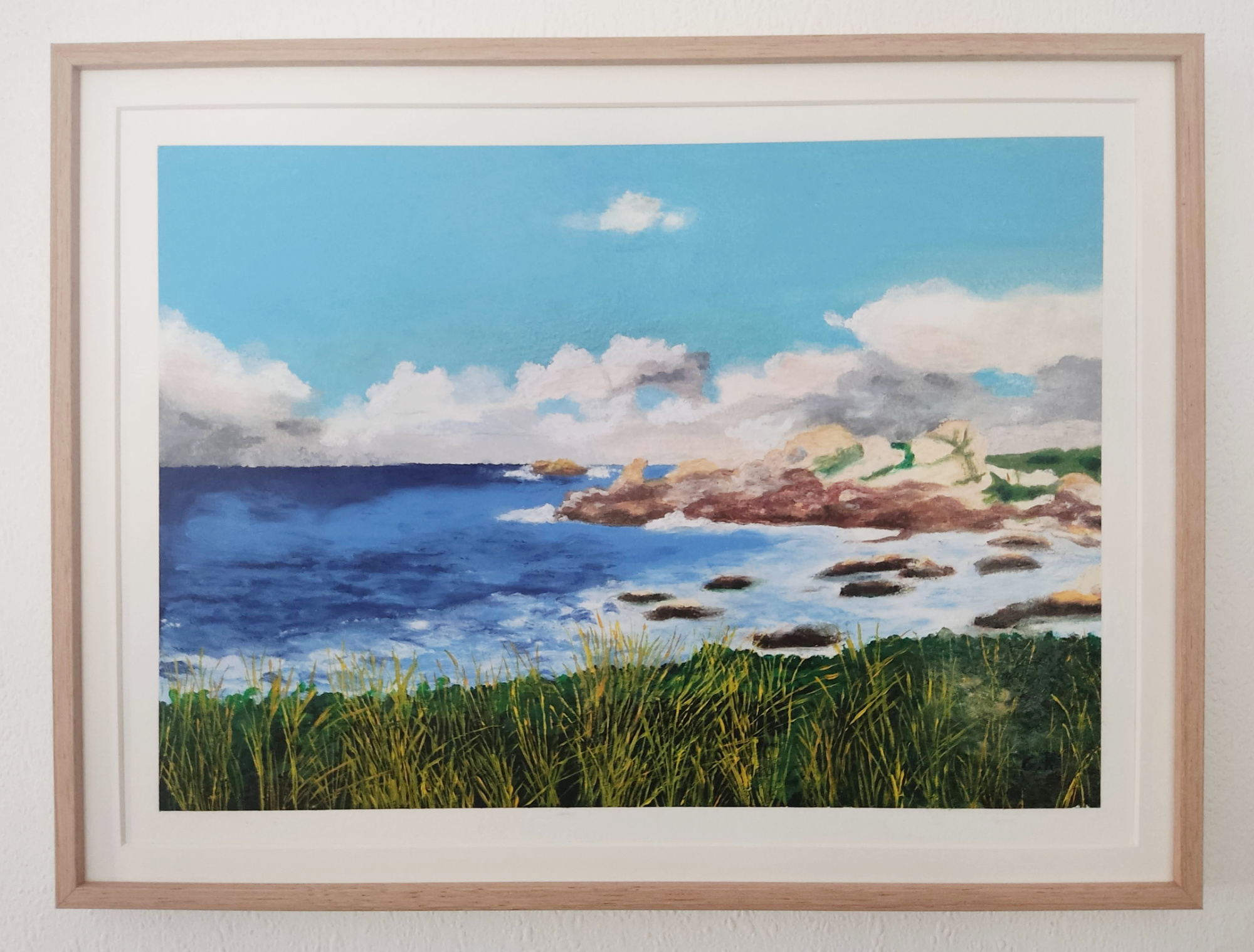 Lumière de Bretagne_Gabriel Riesnert_Pastel Huile_24x34cm_2025_2