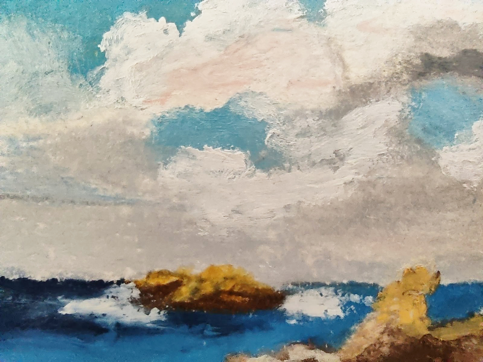 Lumière de Bretagne_Gabriel Riesnert_Pastel Huile_24x34cm_2025_8