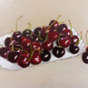Cerises Rouges Gabriel Riesnert_24x18_Huile sur bois_2025