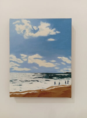 Horizon d'été Gabriel Riesnert_19x24_Huile sur toile_2025_2