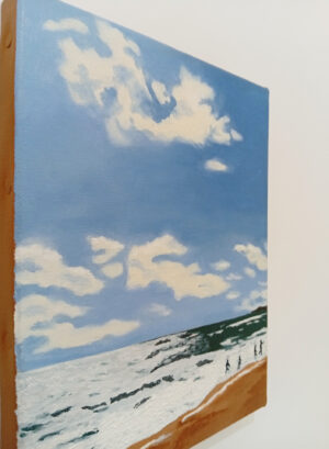 Horizon d'été Gabriel Riesnert_19x24_Huile sur toile_2025