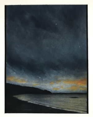 Épuisement du motif Fabien Granet petite greve 40x30cm 2024