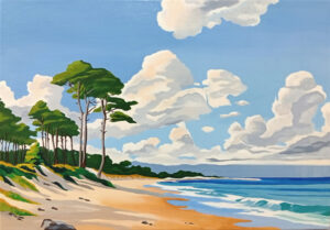 Après la pluie Gabriel Riesnert_Huile sur toile_56x39cm_2026_1