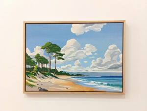 Après la pluie Gabriel Riesnert_Huile sur toile_56x39cm_2026_2