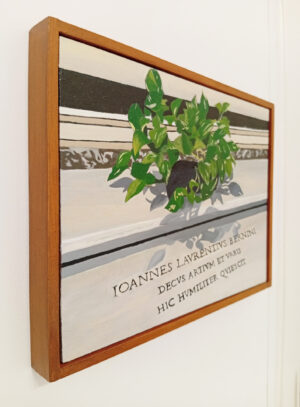 Lieu Commun En paix_Gabriel Riesnert_Peinture Huile_24x18cm_2025_7