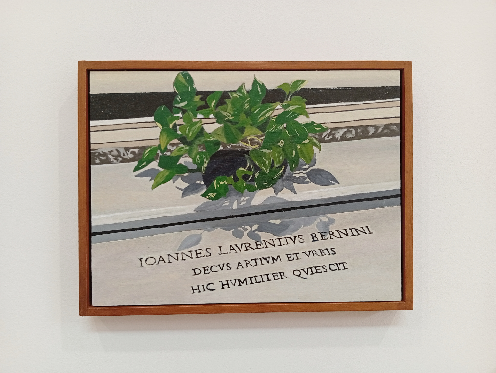 Lieu Commun En paix_Gabriel Riesnert_Peinture Huile_24x18cm_2025_8