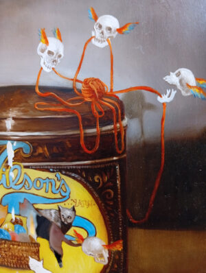 Wilsons Jade Boissin_Huile sur inox_25x30cm_2026_3