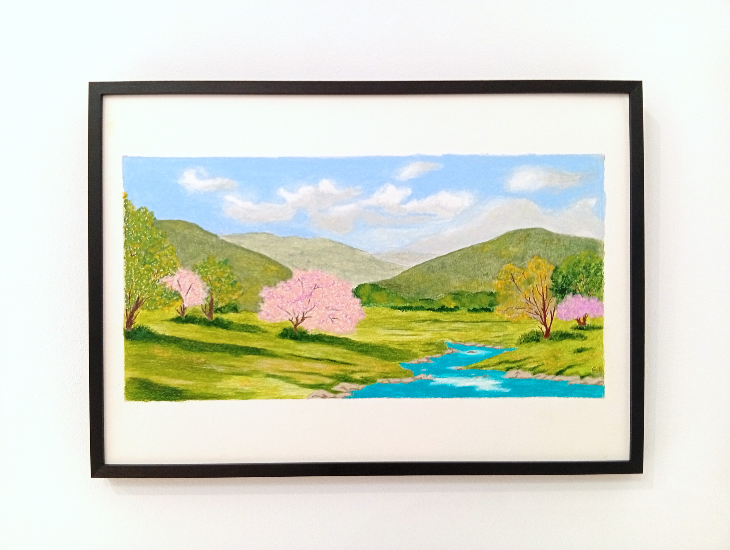 May Green Gabriel Riesnert_Dessin Crayons de couleur_A3_2026_8