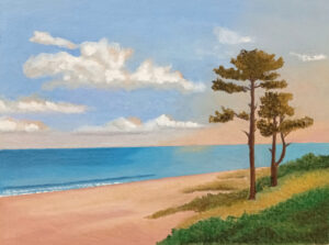 Lumière dorée Gabriel Riesnert_Oil Pastel on Linen_30x40cm_2026_2