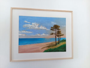 Lumière dorée Gabriel Riesnert_Oil Pastel on Linen_30x40cm_2026_8
